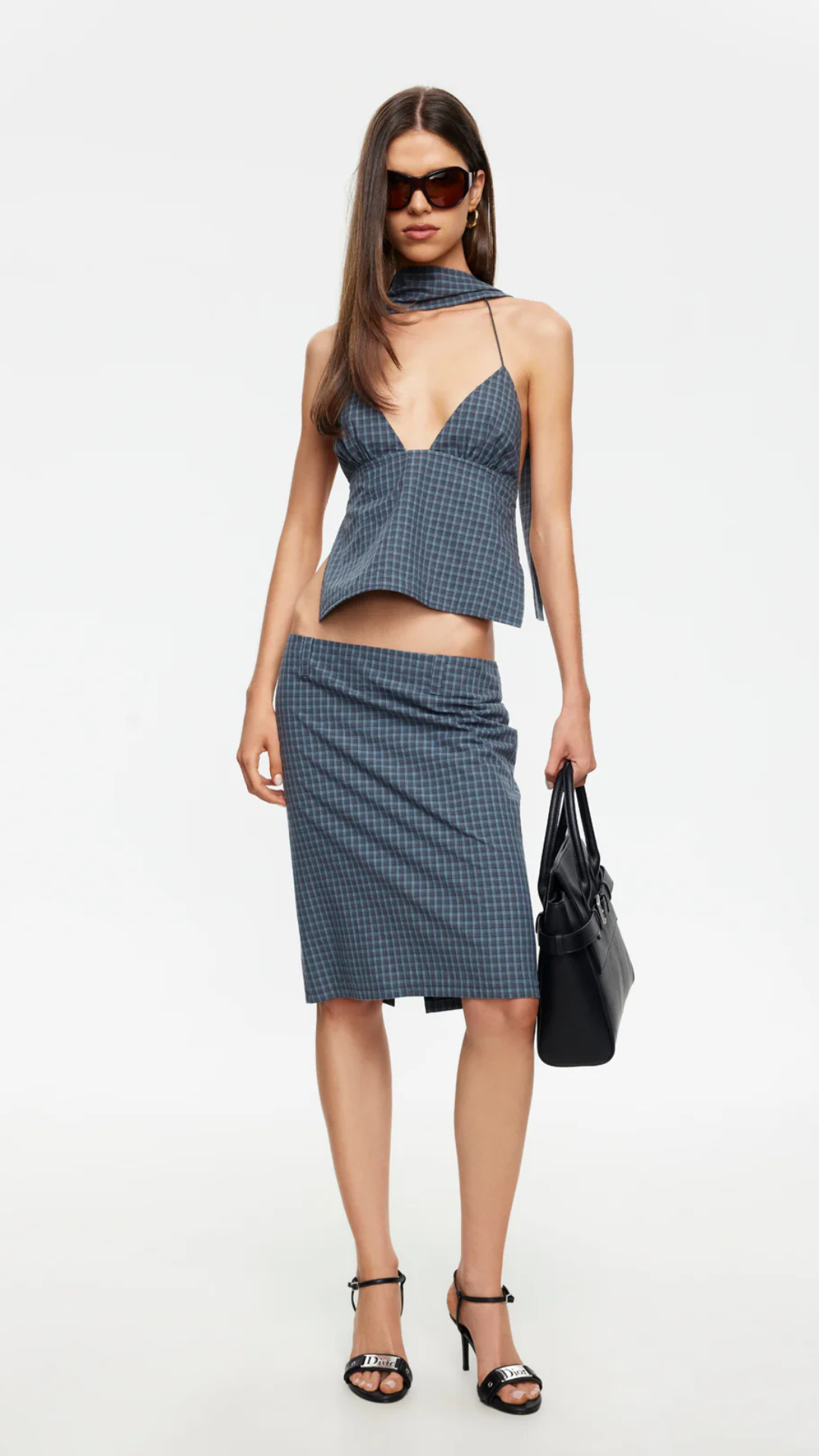 PLAY ON HALTER - NAVY