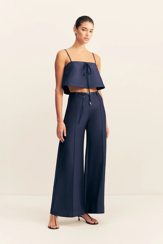 Otis Wide Leg Belted Pant