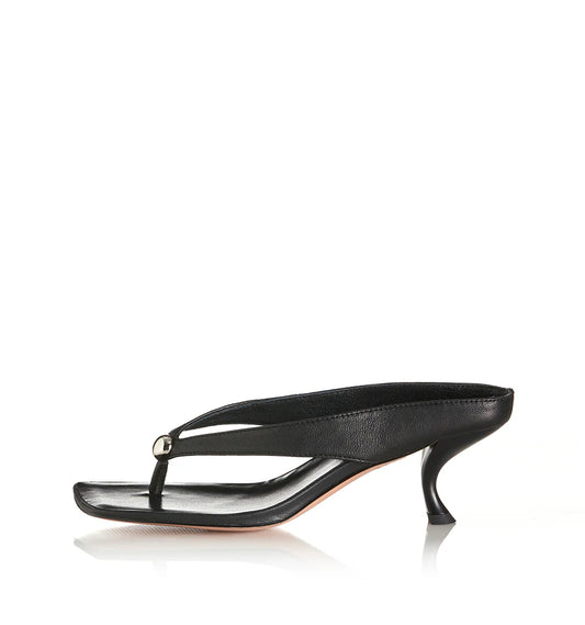 Aria - Black Oily Leather