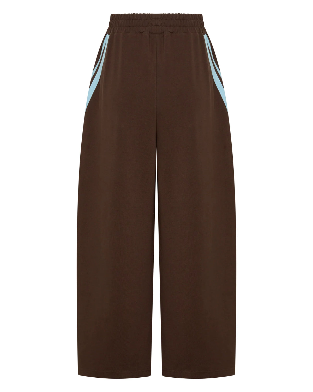 SŚAINT BARREL PANT - BROWN & BLUE