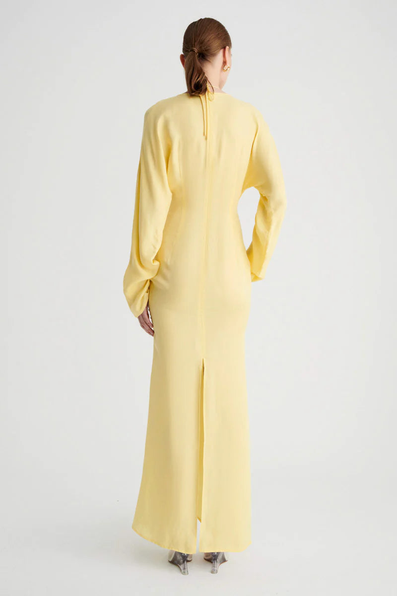 SUBOO- HALLEY RUSHED MAXI DRESS