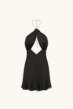 Load image into Gallery viewer, SHONA JOY - LYDIE CHAIN HALTER MINI DRESS
