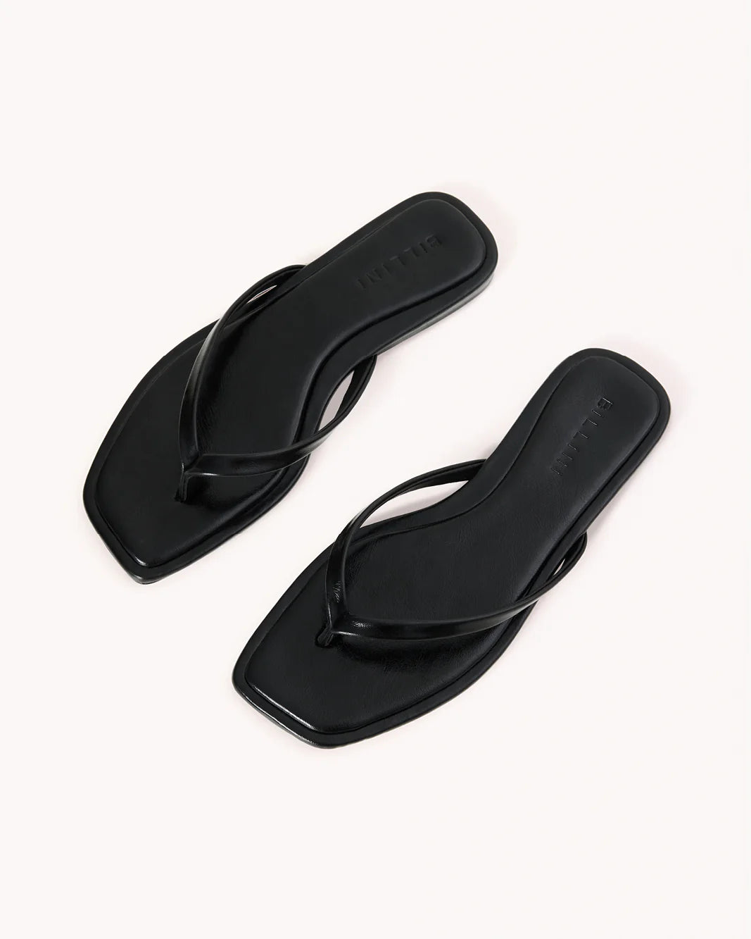 Millicent Thong - Black Shine