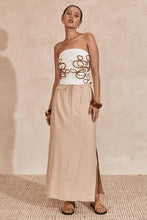 Load image into Gallery viewer, MON RENN - DIEGO MAXI SKIRT - BISCUIT
