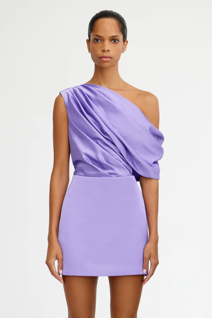 ADRIANA MINI DRESS- LILAC