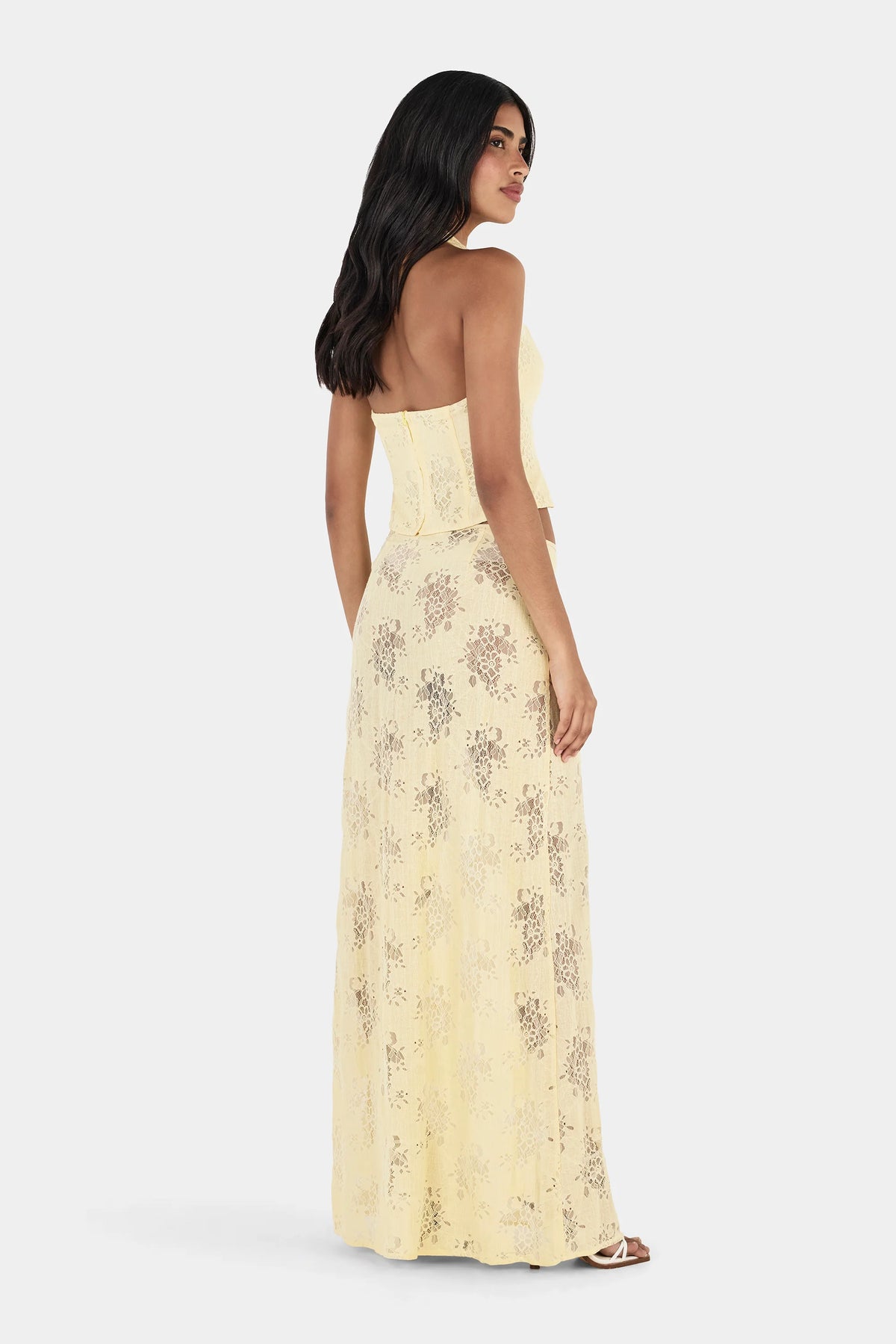 Gem Lace Top Butter