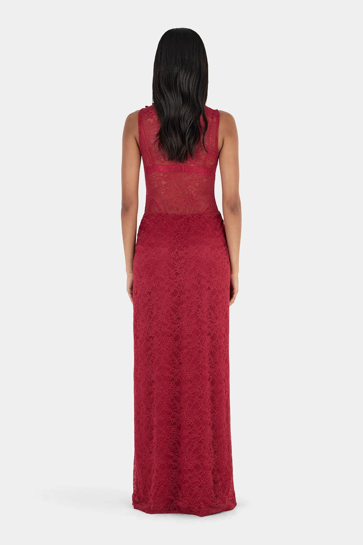 Mariam Maxi Dress Lipstick