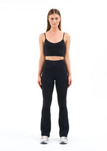 Load image into Gallery viewer, PE NATION - REFORM FULL LENGTH FLARE LEGGING IN BLACK
