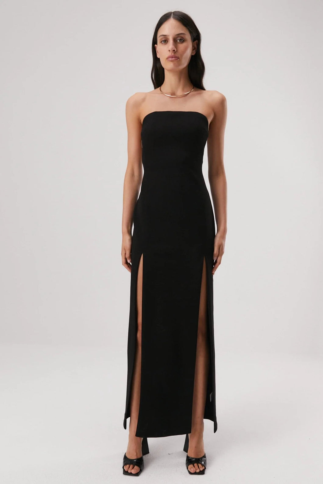 MISHA - ENSLEY STRAPLESS GOWN