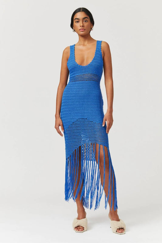 SUBOO - ELVIRA CROCHET RACER BACK DRESS