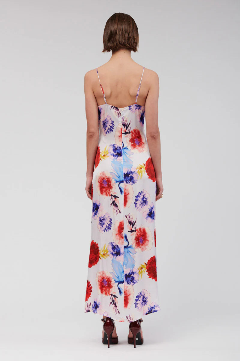 AMIE SLIP DRESS  -FLORAL PRINT