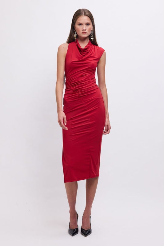 Phoebe Maxi Dress - Red