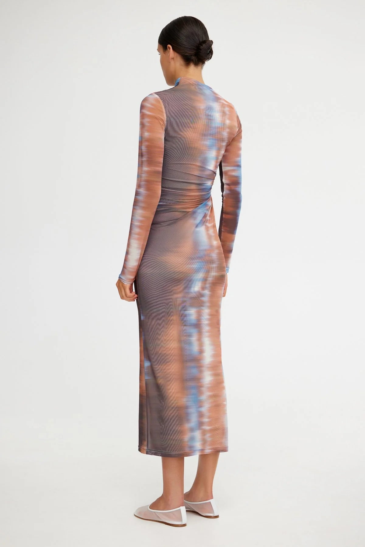 NINA MIDI DRESS - MIST