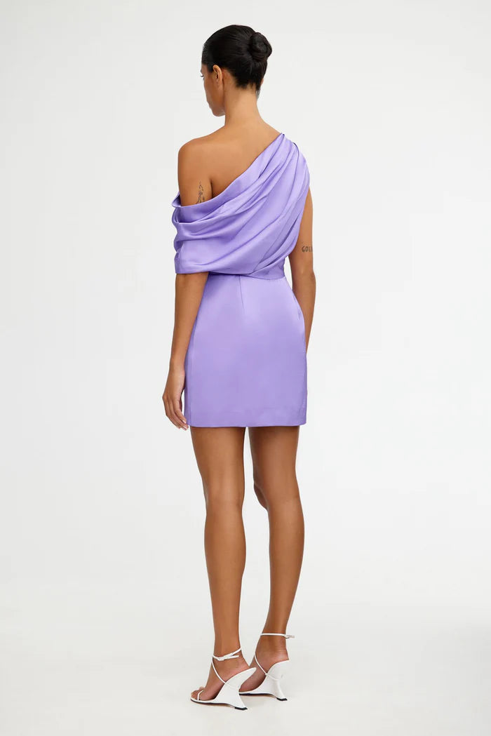 ADRIANA MINI DRESS- LILAC