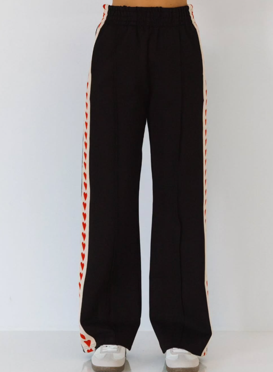 FULL HEART TRACKIES - BLACK