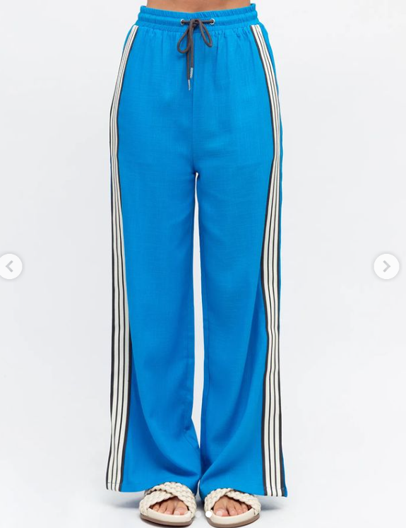 STRIPE PANT - BLUE