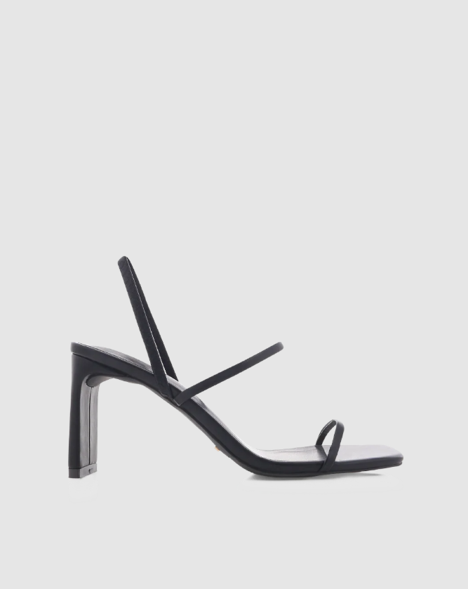 Giotto Block Heel - Black
