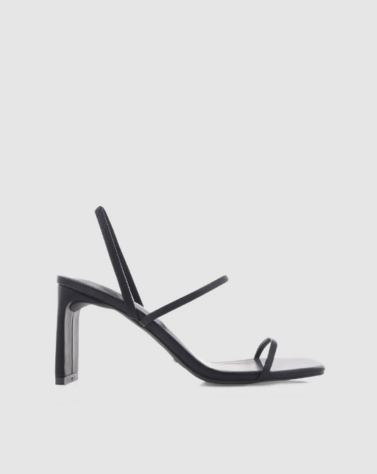 Giotto Block Heel - Black