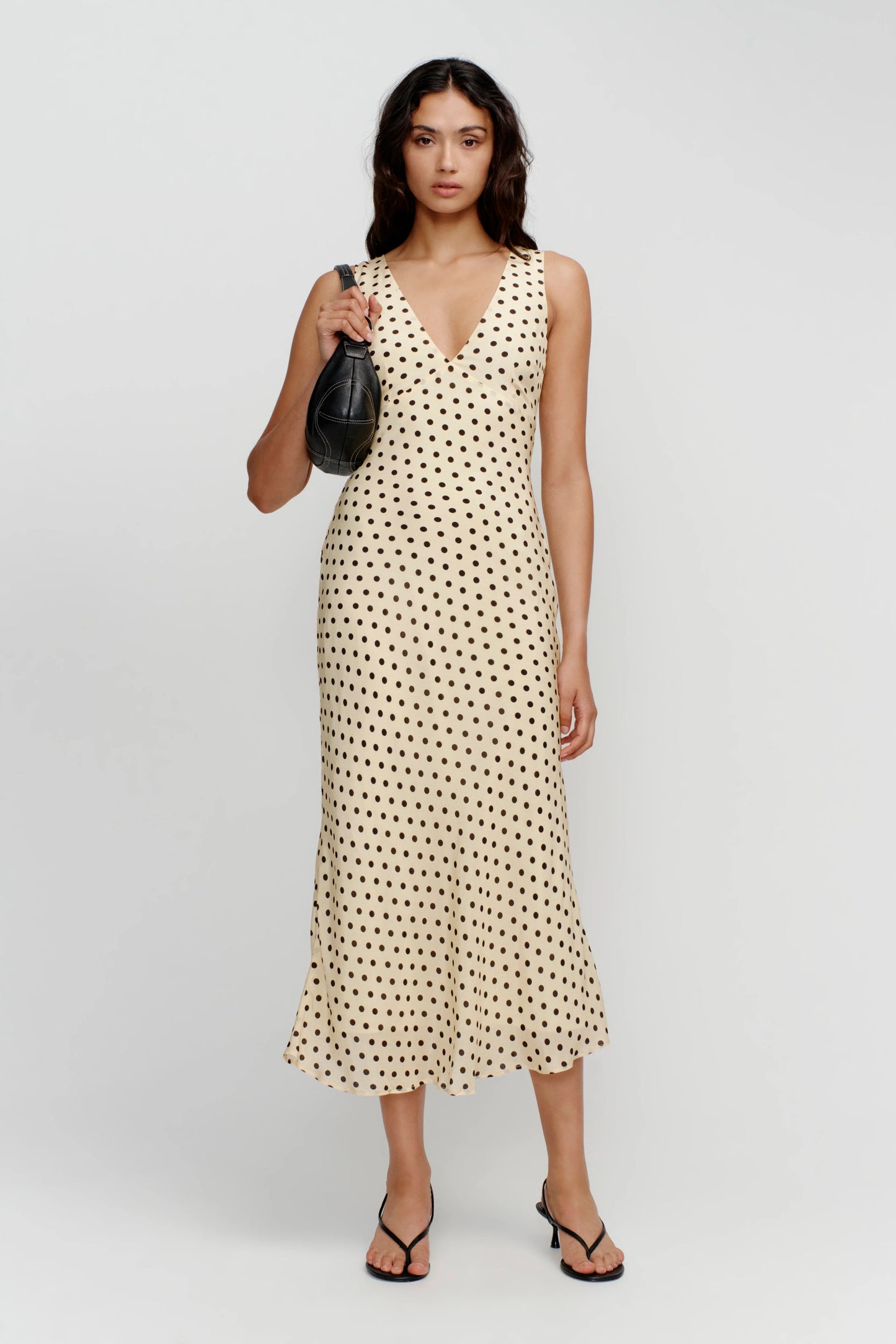 TULIP MIDI DRESS- BUTTER SPOT