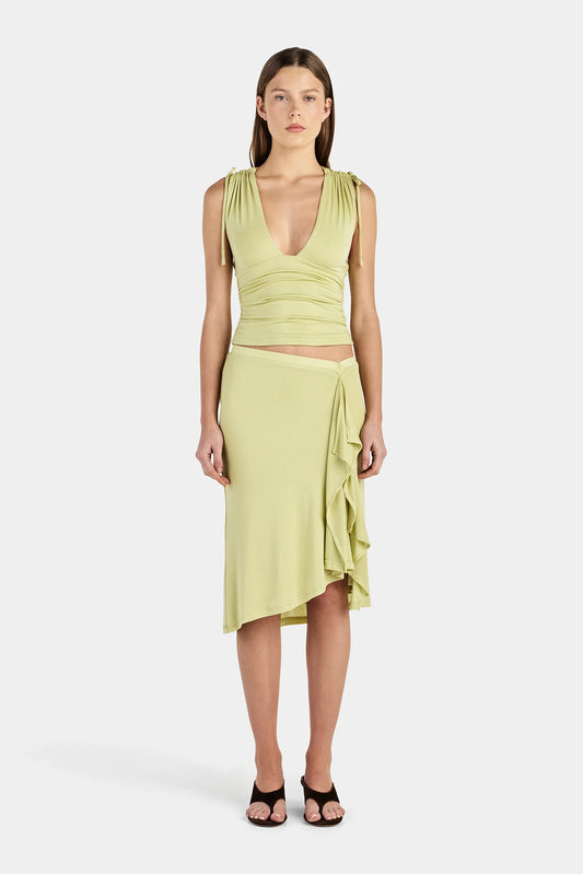 Andi Midi Skirt Kiwi