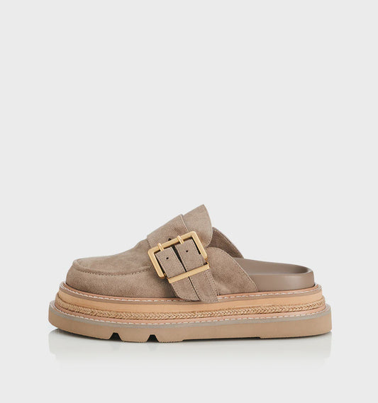 VELLA - NATURAL SUEDE