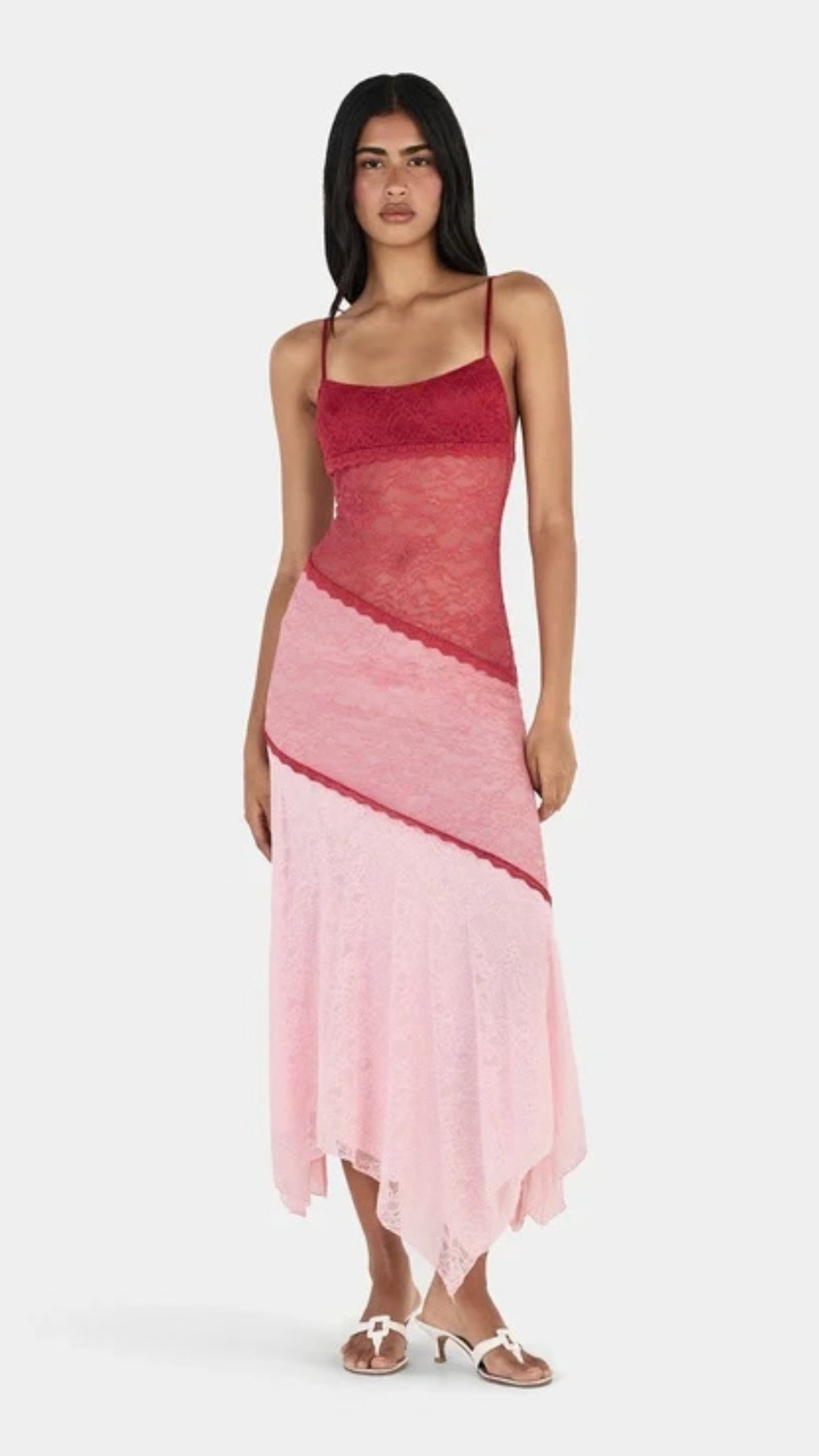 Alida Midi Dress Ballet Splice