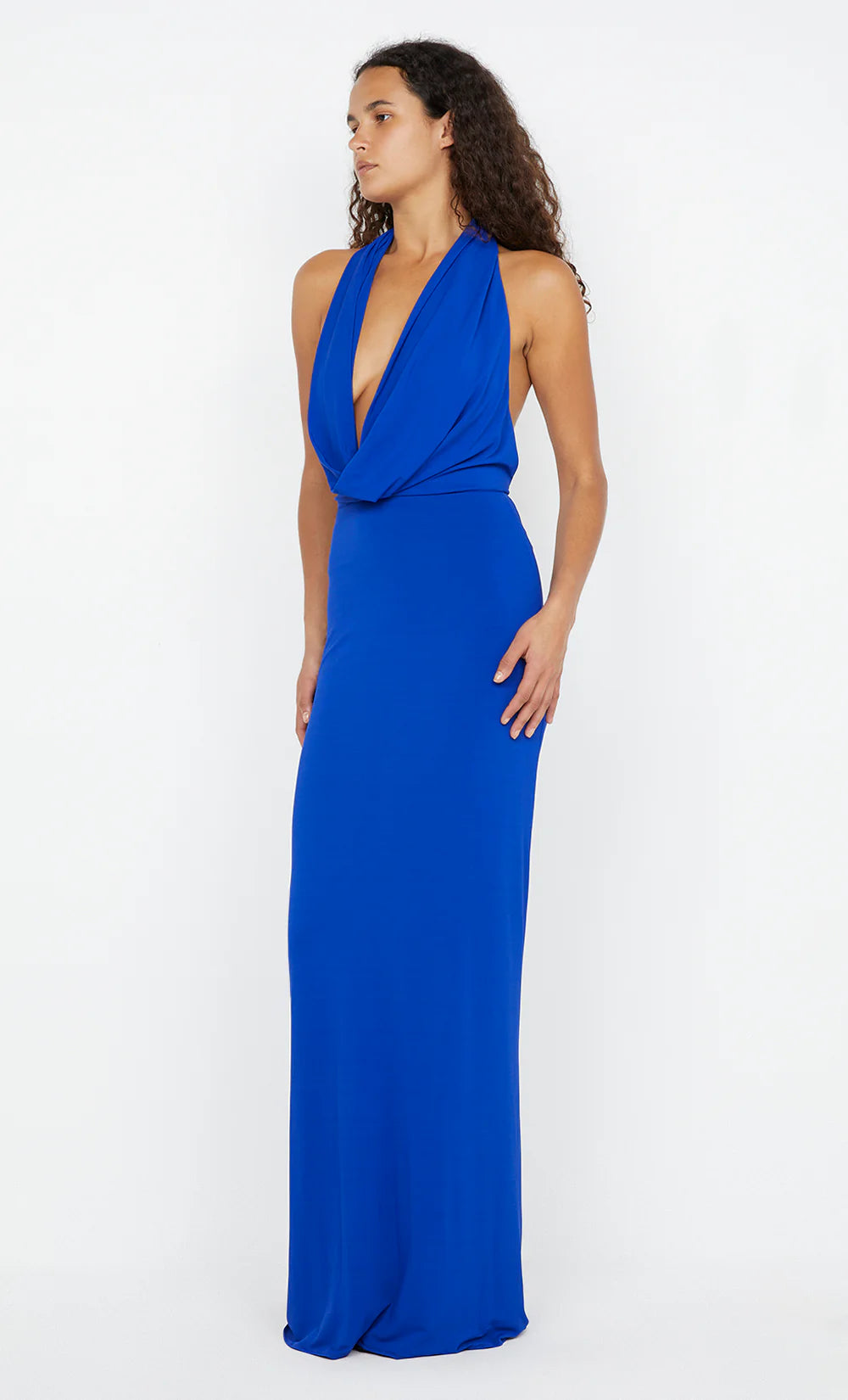 NESSIE COWL MAXI DRESS