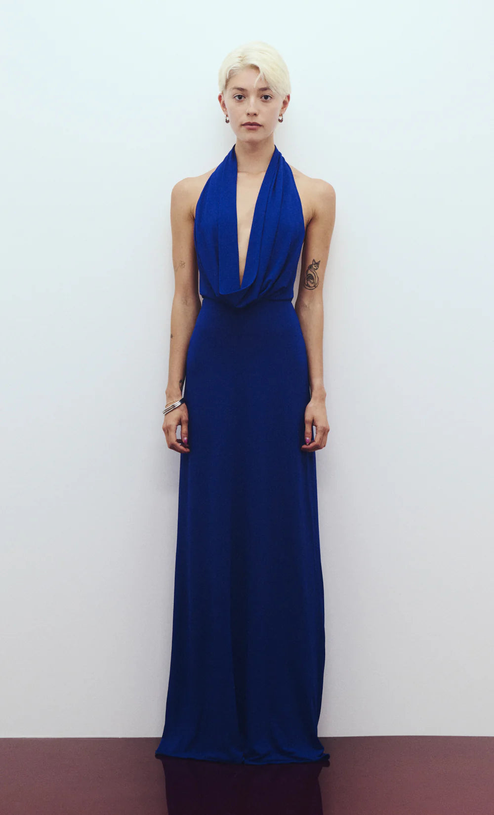 NESSIE COWL MAXI DRESS