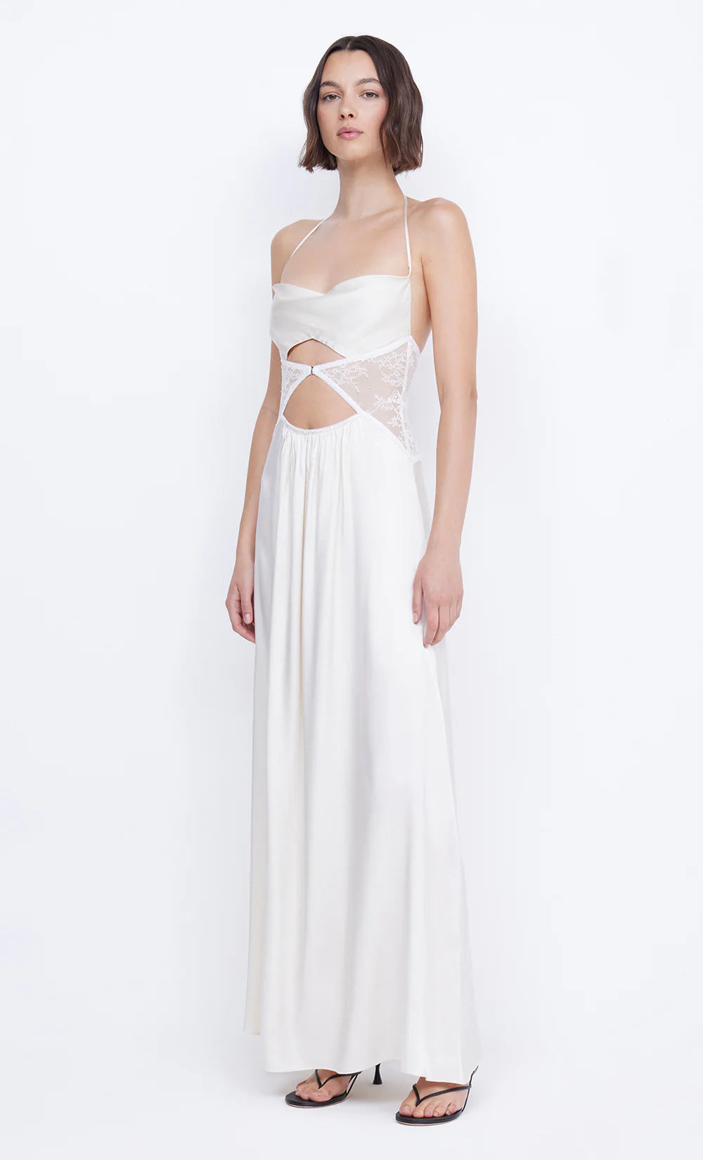 SANTAL HALTER MAXI DRESS