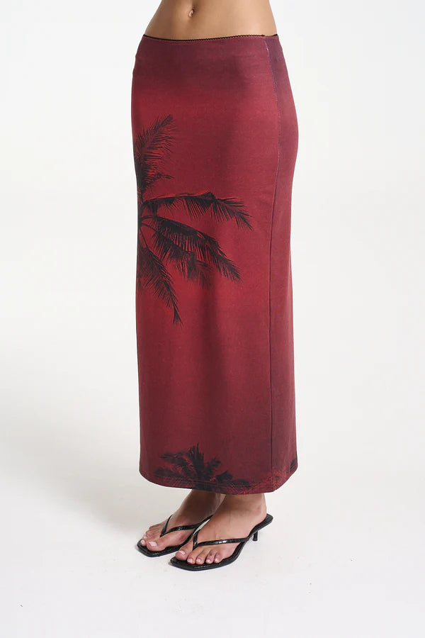 PRE ORDER 
Summi Midi Skirt - La Palma