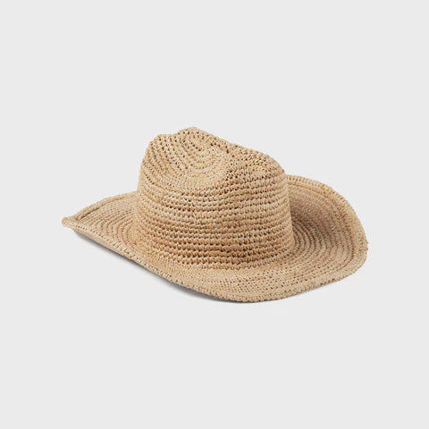 RAFFIA COWBOY - NATURAL